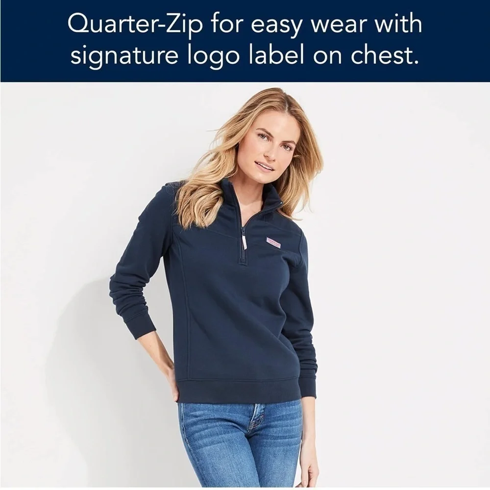 NWT Vineyard Vines Shep Shirt in Navy Blue - XXS - Picture 3 of 3